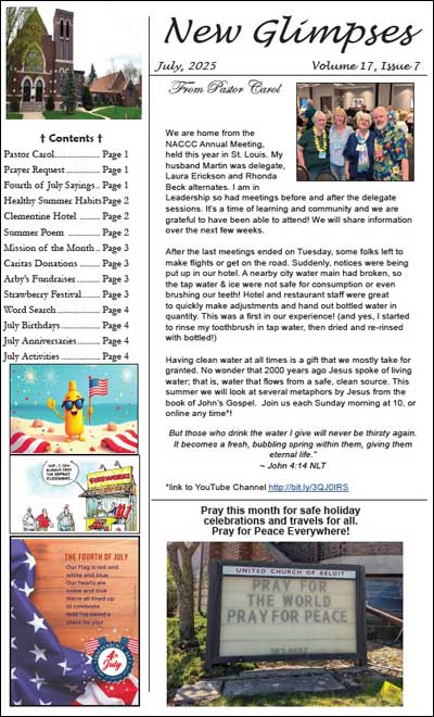 Issue 7 July 2025 | New Glimpses Newsletter