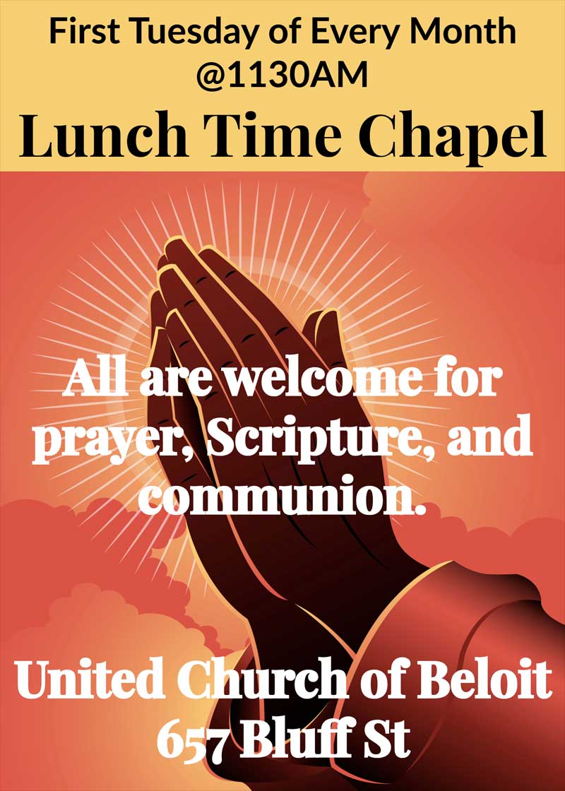 Chapel Service at United Church of Beloit Chapel Service at United Church of Beloit